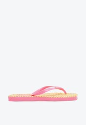 Chinelo De Dedo Rosa Arezzo Brizza Fluo