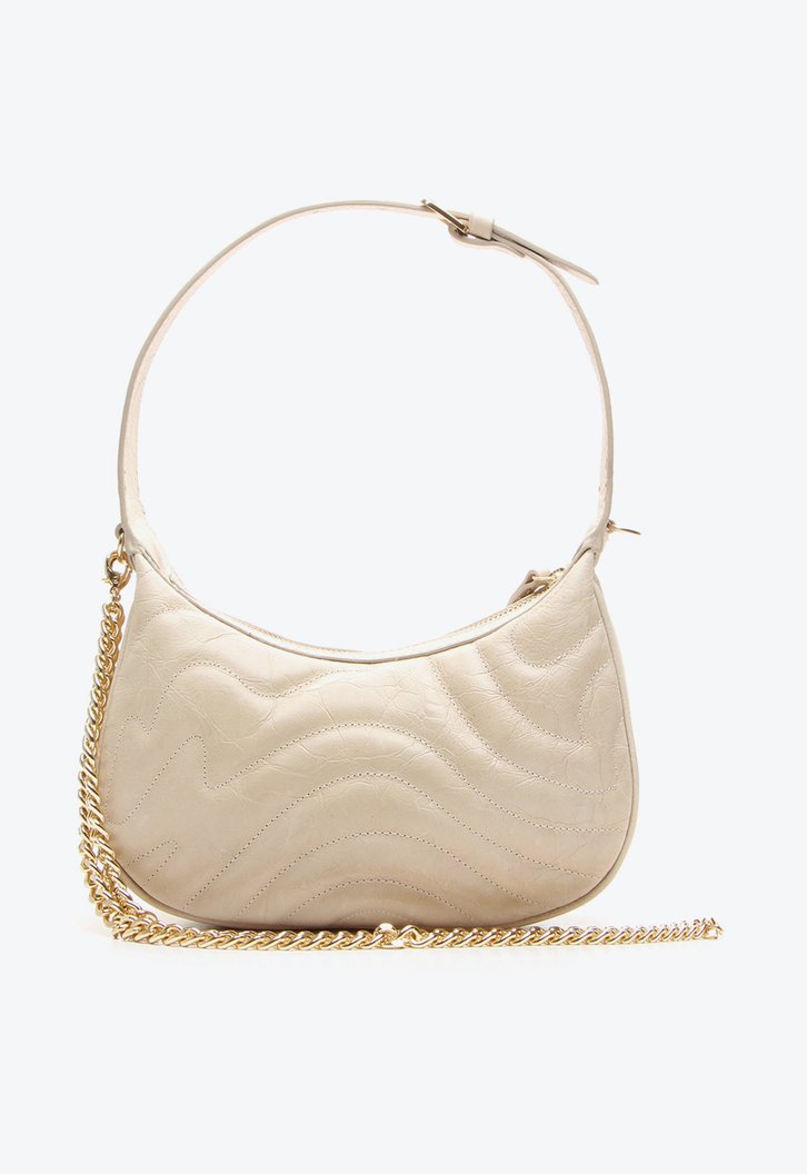 Bolsa Tiracolo Belle Pequena Bege