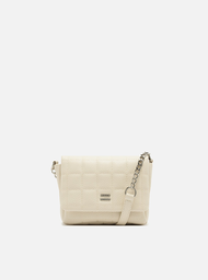 Bolsa Tiracolo Off-white Arezzo Pequena