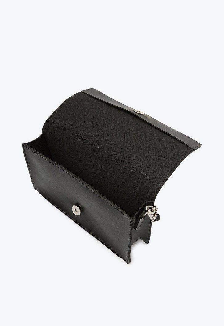 Bolsa Tiracolo Preta Anacapri Corrente Média