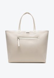 Bolsa Shopping Nude Anacapri Zíper Grande