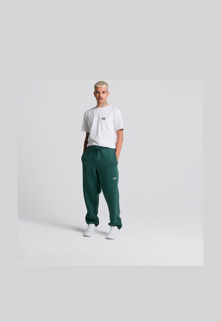 Calça Core Basic Fleece Pant Bistro Green White