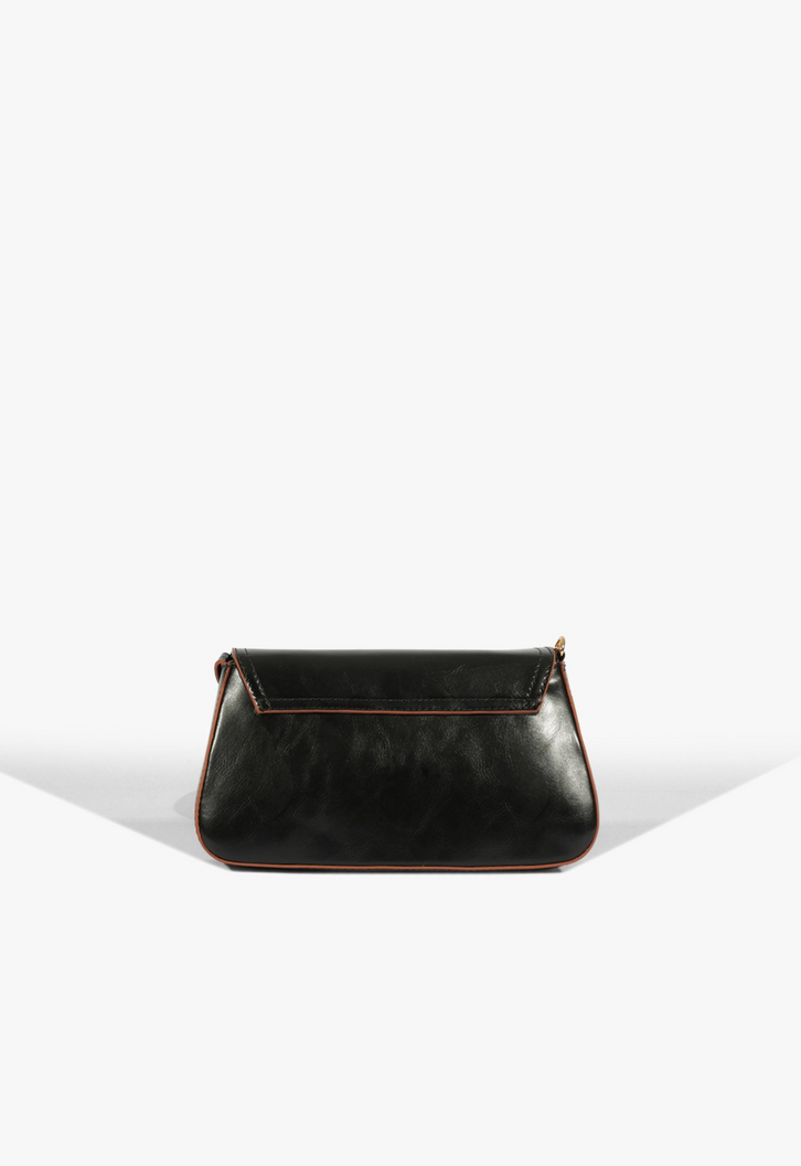 Bolsa Tiracolo Liese Pequena Preta | ZZ MALL