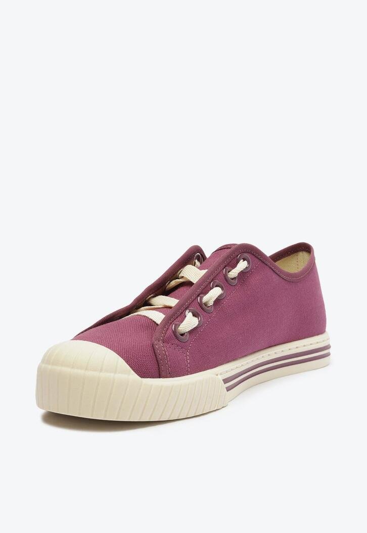 Tênis de Amarrar Roxo Magenta Alê Lona