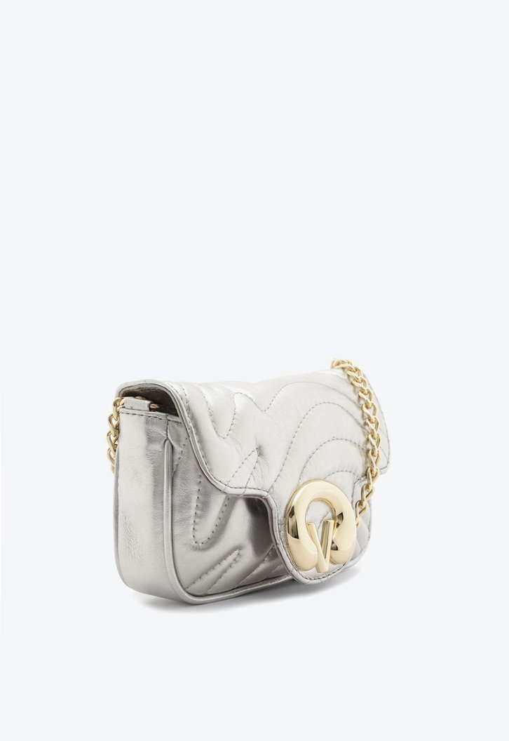 Bolsa Tiracolo Pequena Lily Prata