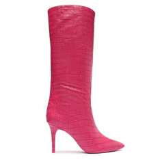 BOTA ROSA AREZZO CROCO CANO ALTO MIRANDA