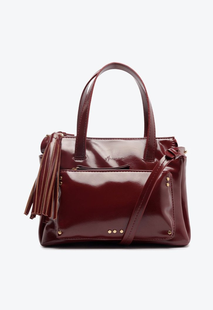 Bolsa Tote Bolso Frontal Vermelha