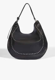 Bolsa Hobo Preta Schutz Couro