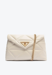 Bolsa Marrom Schutz Grande Shoulder Poppy