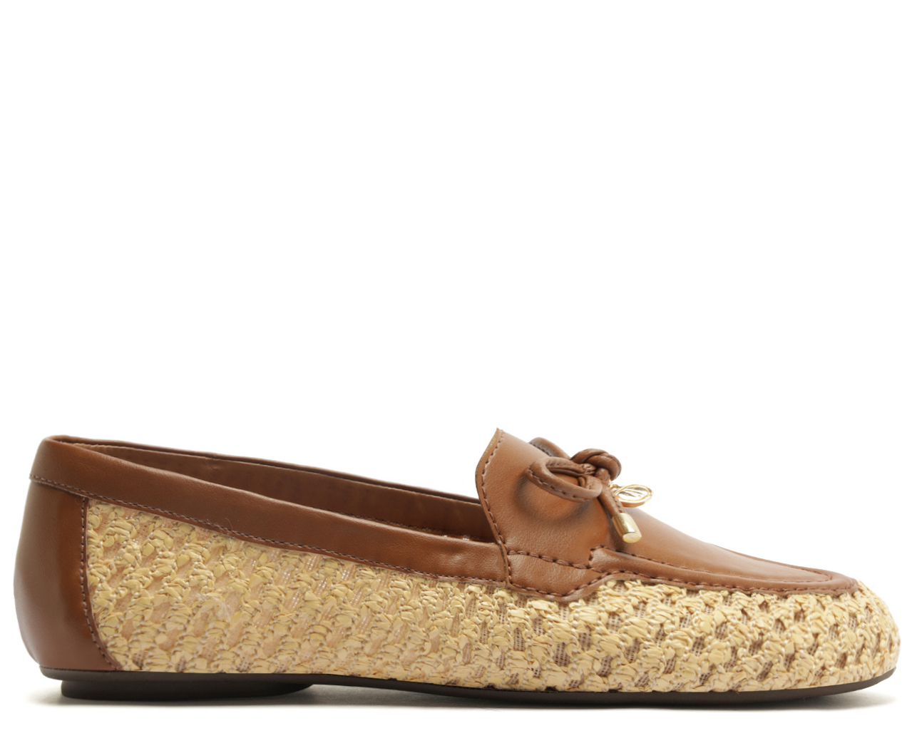 Mocassim Laço Tela Marrom | ZZ MALL