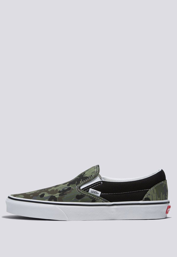 Tênis Slip-On Rain Camo Green Multi