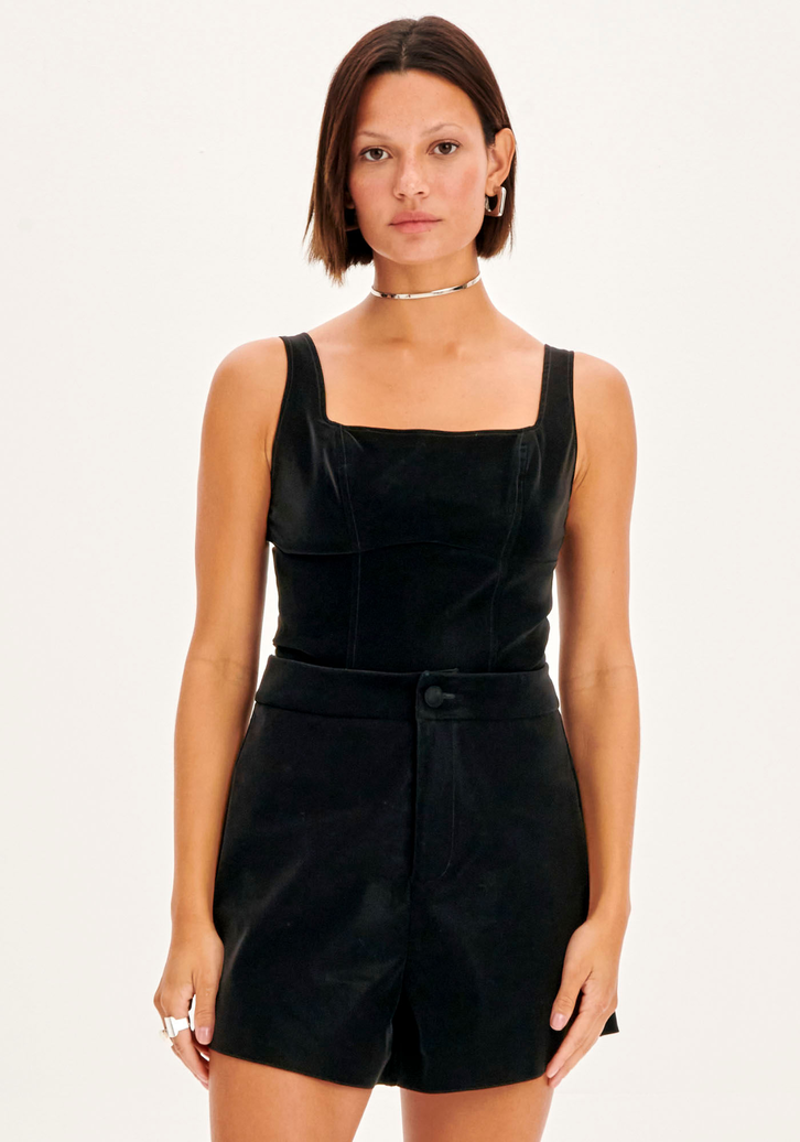 Cropped Preto My Favorite Things Corset