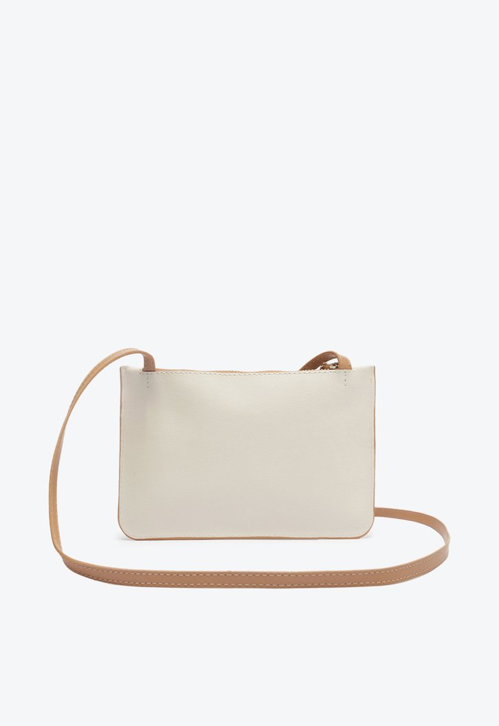 Bolsa Crossbody Branca Anacapri Média Minimal