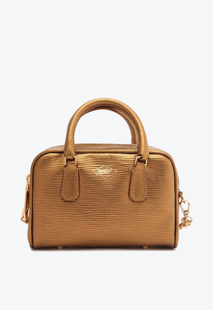 Bolsa Tiracolo Bronze Couro Lívia