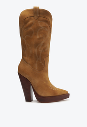 Bota Western Caramelo Schutz Meggy Camurça