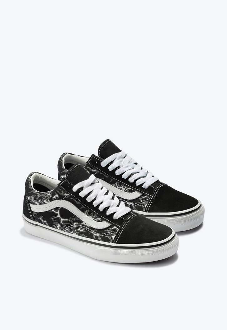 Tênis Old Skool Flames Black True White