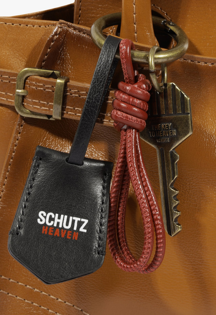 小物 guuuuu1106 Bolsa Schutz Heaven Heritage Pequena Couro Marrom | ZZ MALL