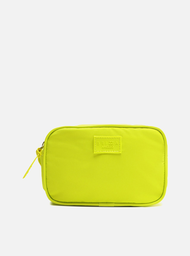 Bolsa Tiracolo Verde Lima Nylon Lizza Pequena Brizza