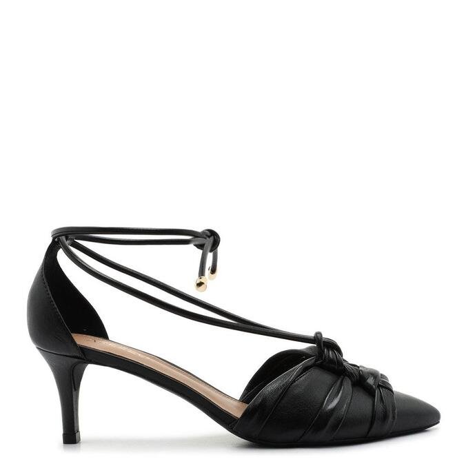 arezzo scarpin preto