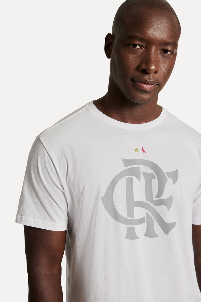 CAMISETA BRANCA RESERVA ESTAMPADA CRF 2.0