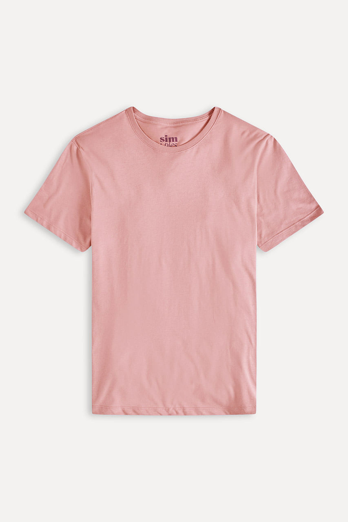CAMISETA ROSA FORTRESERVA SIMPLES MASCULINA
