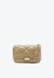 Mini Bag Marrom Schutz Shoulder Couro Matelassê