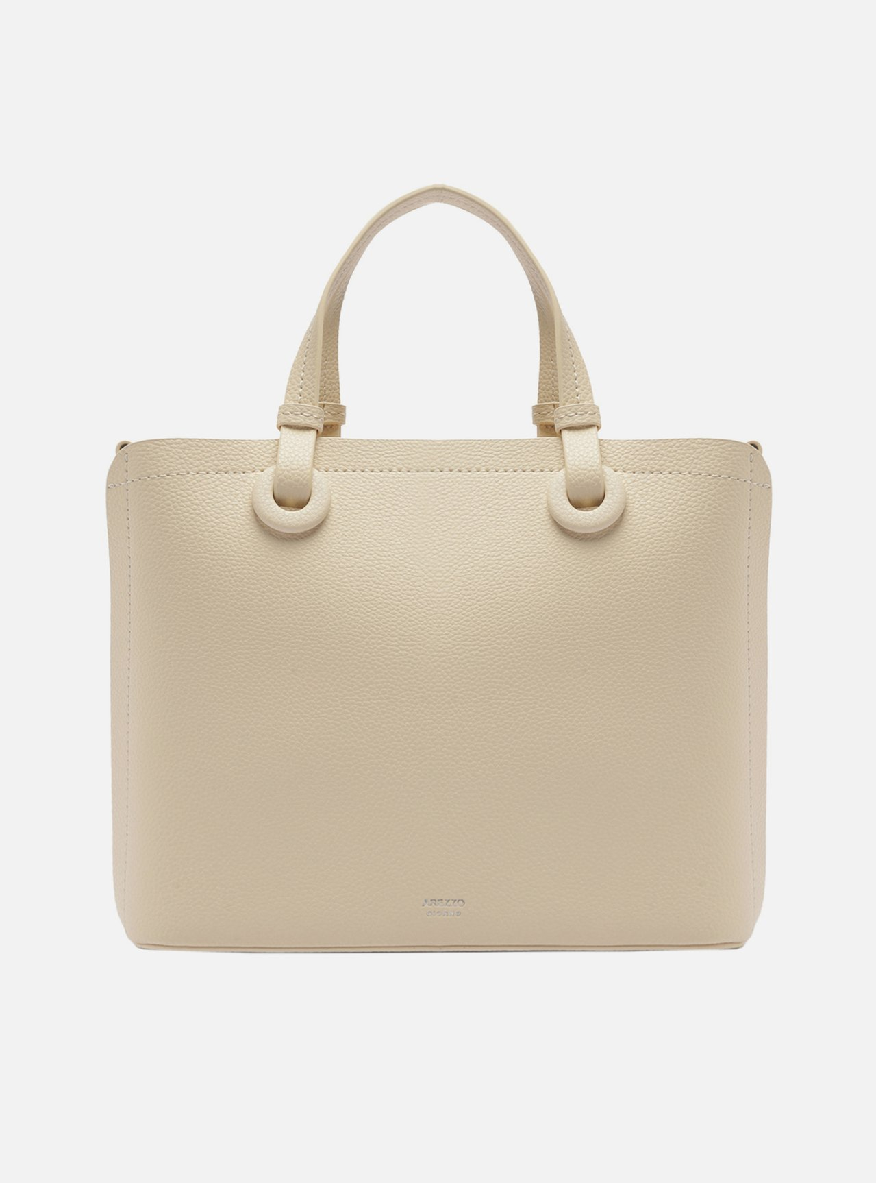 Bolsa Tote Off-White Grande Bolsa Tote Off-White Grande