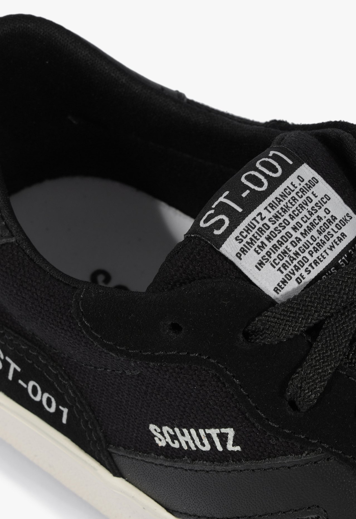 Tênis ST Schutz Couro Preto | ZZ MALL