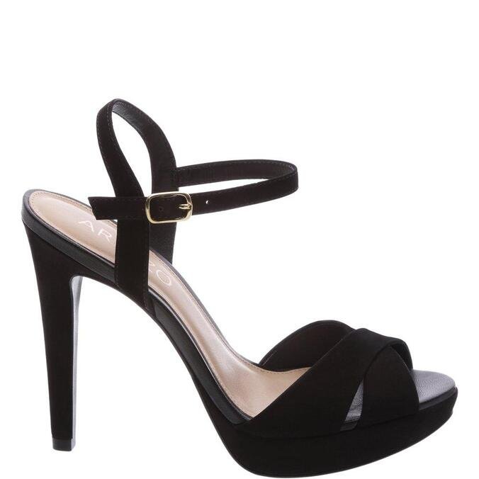 arezzo sandalia preta