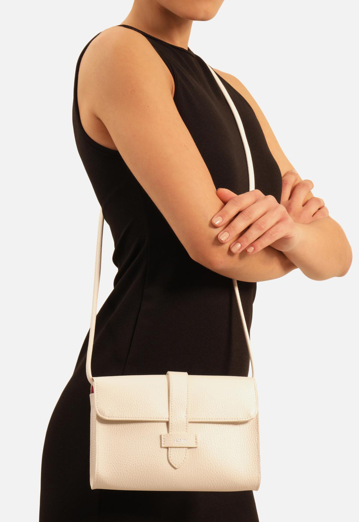 Bolsa Tiracolo Branca Arezzo Betina Pequena