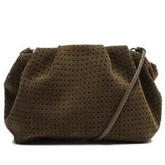 Crossbody Anacapri Verde Army  Acamurçado Vazado