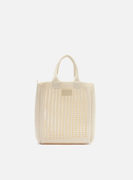 Bolsa Shopping Branca Mônaco Pequena