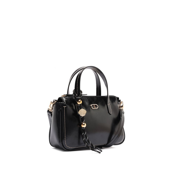Bolsa Tote Média Bag Charms Fun Preta | ZZ MALL