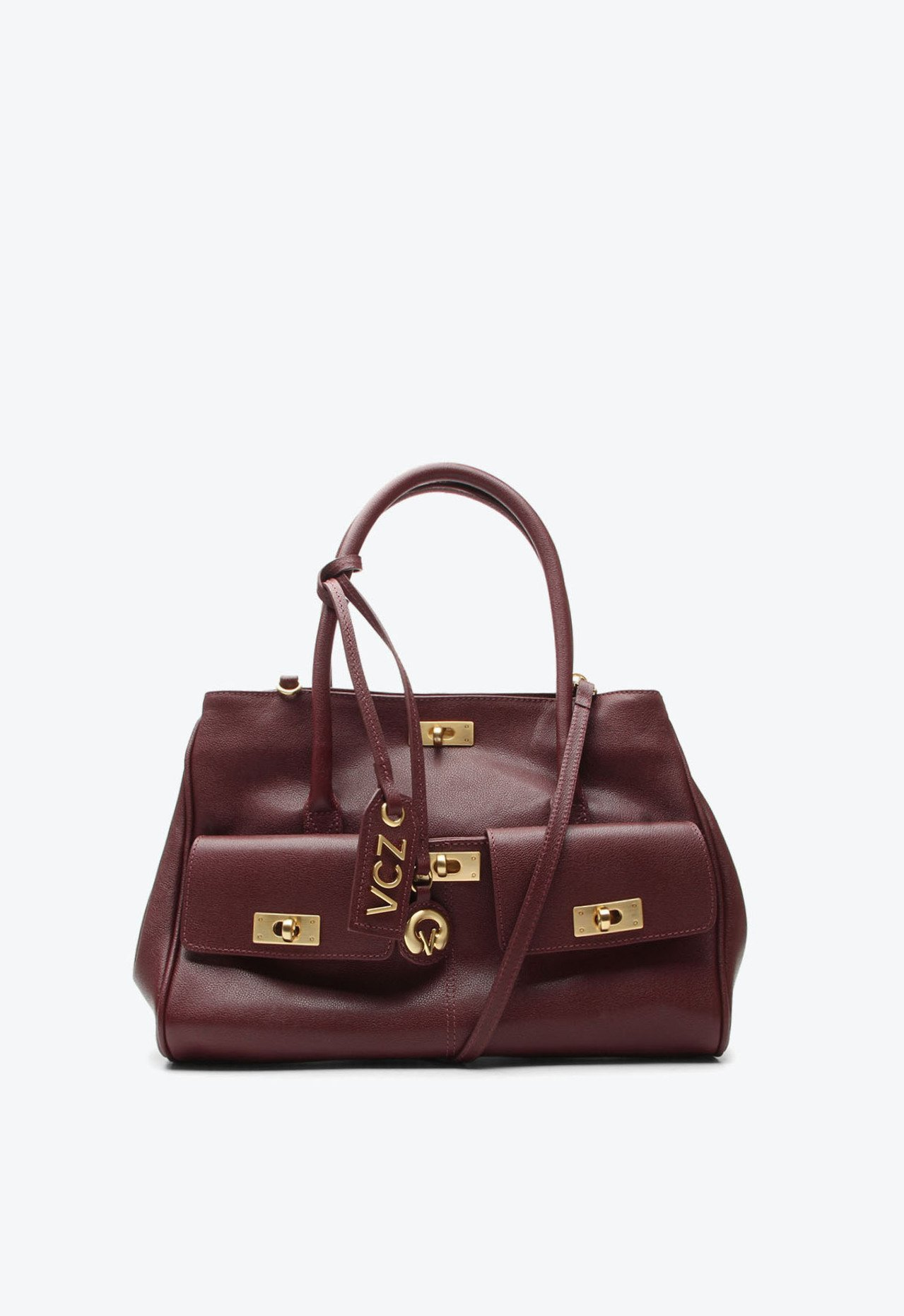 Bolsa Tote Bethany Média Bordô | ZZ MALL
