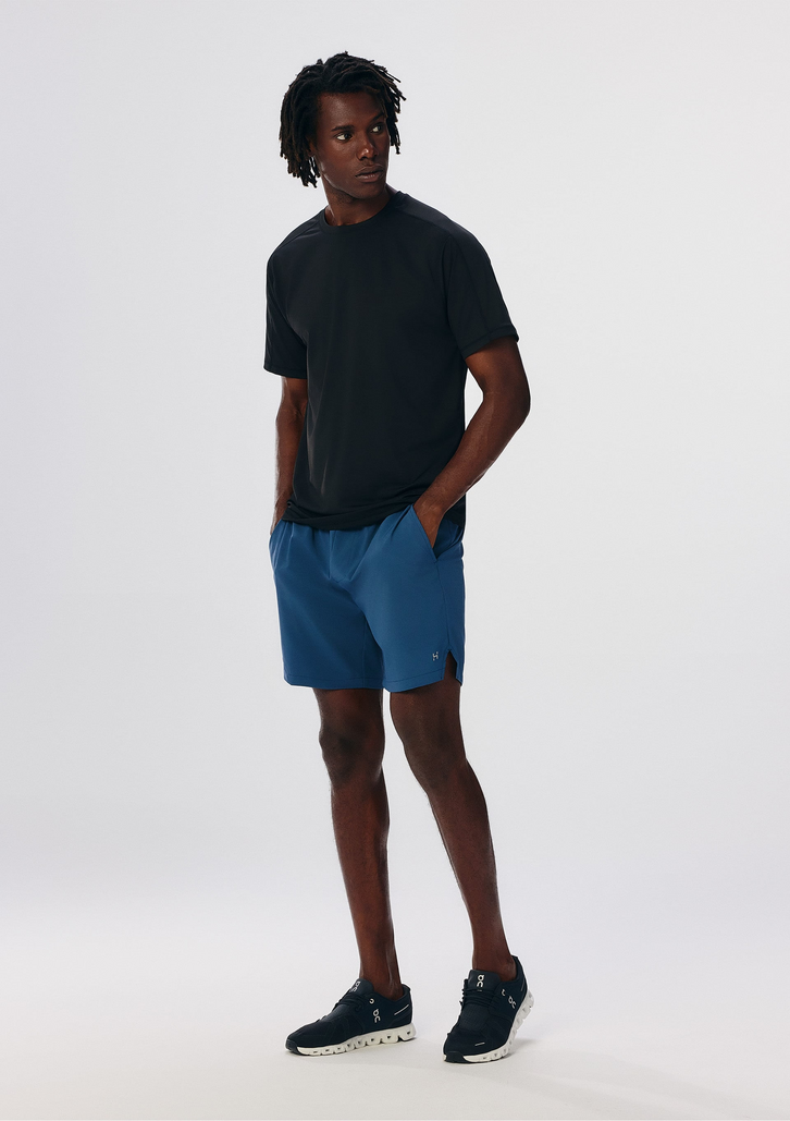 Bermuda Esportiva  Azul Hering Masculina Secagem Rápida