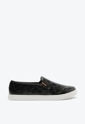 Tênis Slip On Preto Anacapri Texturas