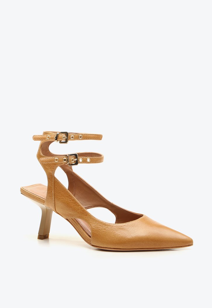 Slingback Eilleen Caramelo