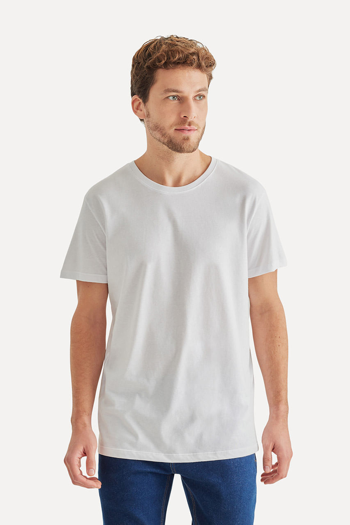 CAMISETA BRANCA RESERVA SIMPLES MASCULINA
