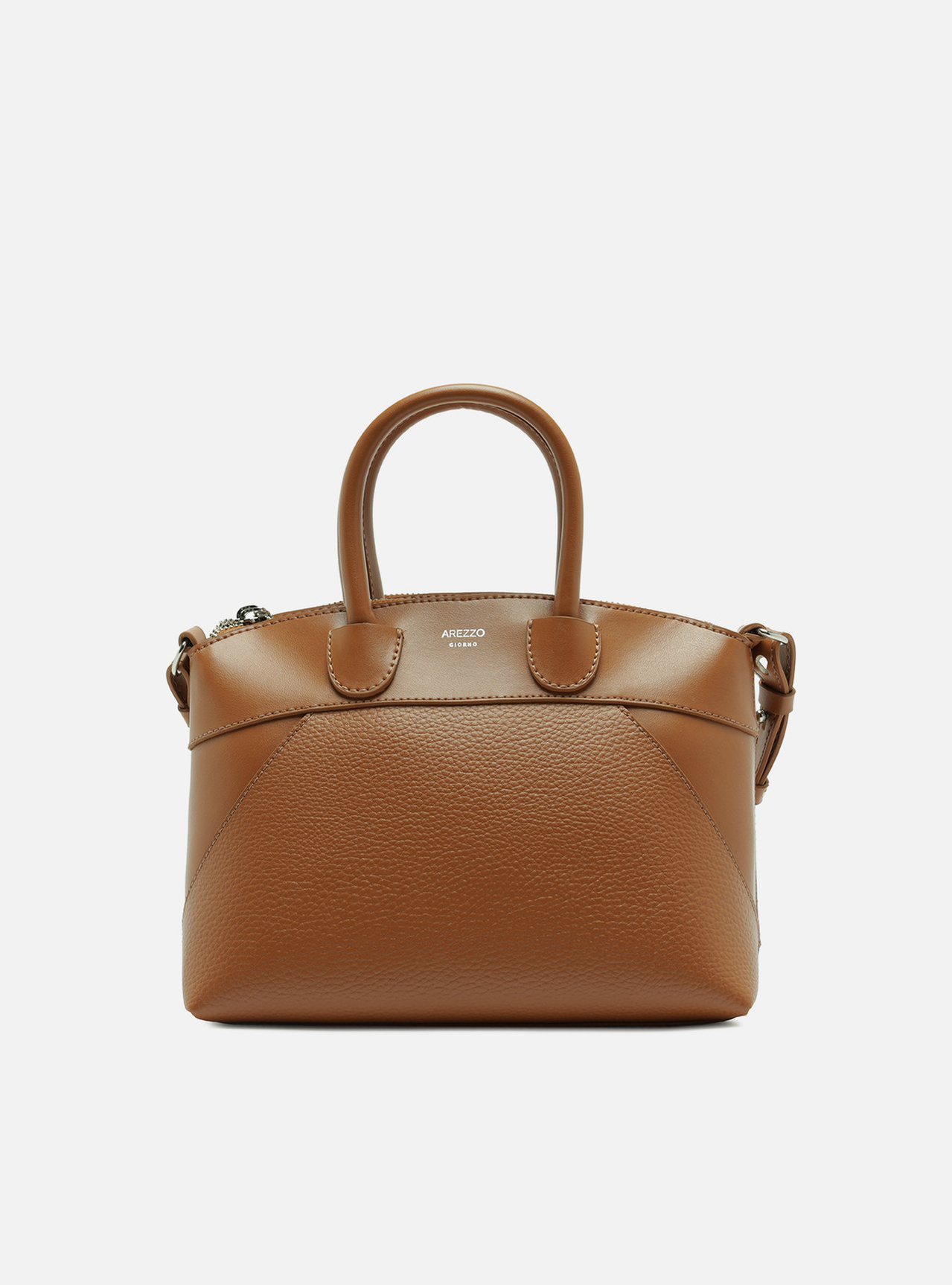 Bolsa Tote Caramelo Média Mix Texturas Bolsa Tote Caramelo Média Mix Texturas