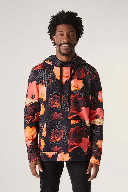 red otf moletom com capuz