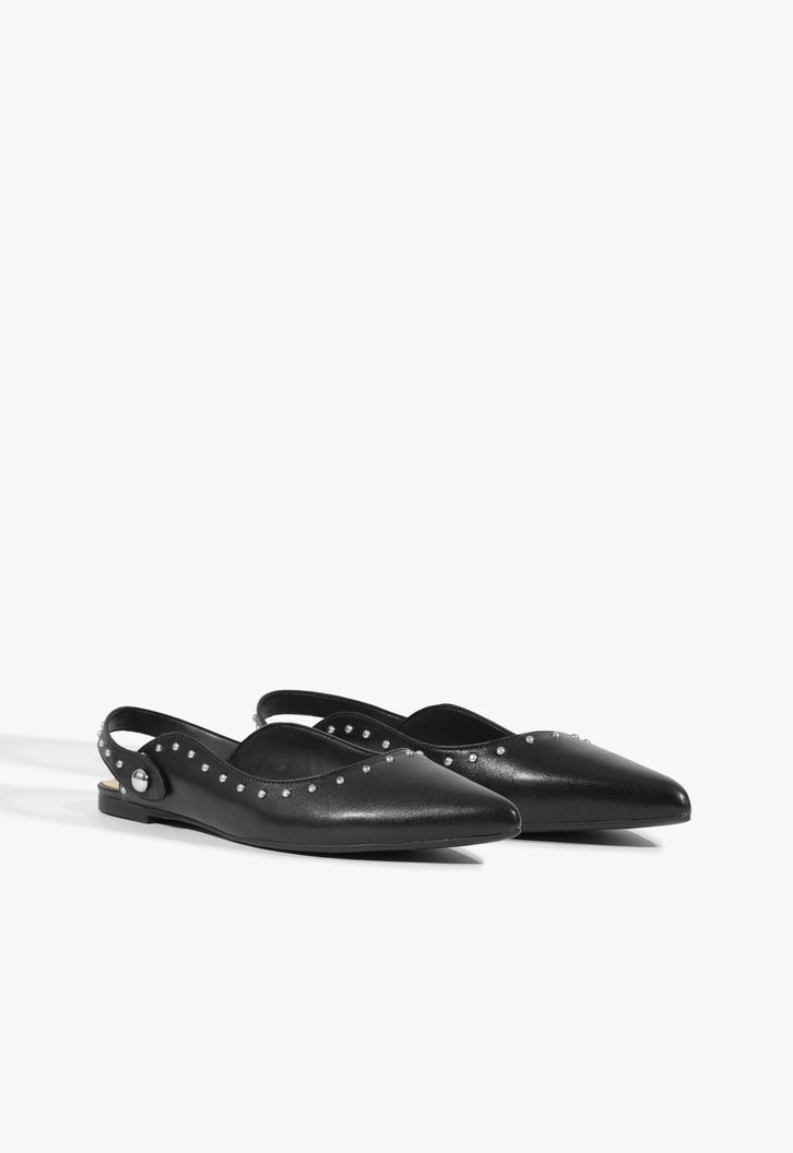 Flat New-S Girlie Studs Black