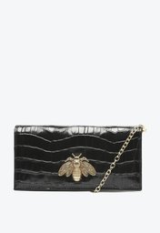Bolsa Tiracolo Preta Schutz Believe Couro