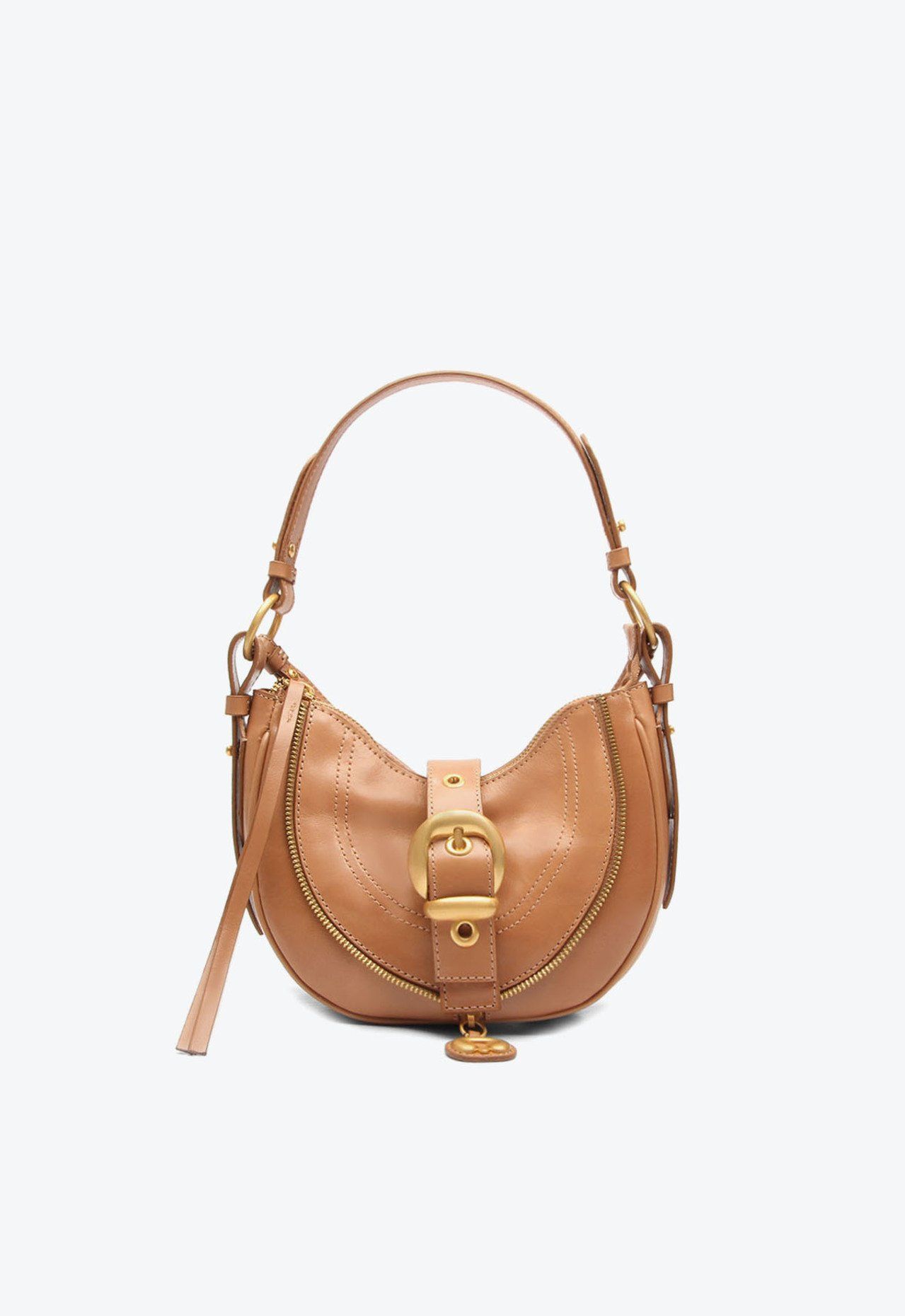 Bolsa Shoulder Florence Pequena Caramelo | ZZ MALL