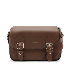 Bolsa Tiracolo Media Satchel Marrom Cinnamon