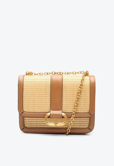 Bolsa Tiracolo Veronika Média Bege | ZZ MALL