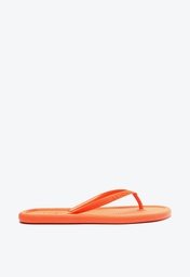 Chinelo De Dedo Laranja Brizza Básico Bold