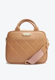 Bolsa Tote Nude Anacapri Matelassê Média