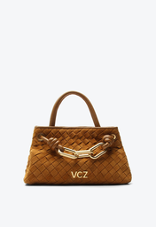 Bolsa Tote Mika Média Caramelo
