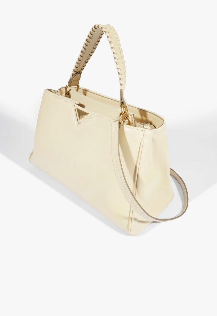 SUNNY★★ Bolsa Tote Sunny Grande Couro off-white | ZZ MALL