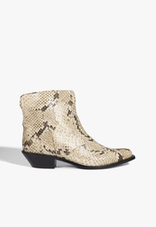 Bota Tennesse Couro Croco Snake